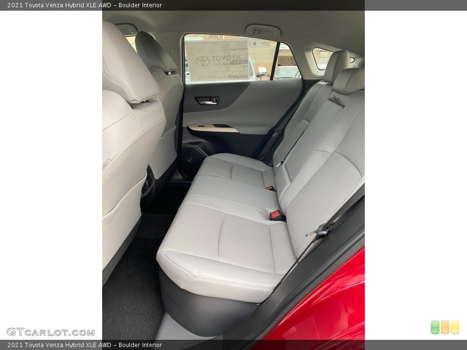 Boulder Interior Rear Seat for the 2021 Toyota Venza Hybrid XLE AWD #140650795