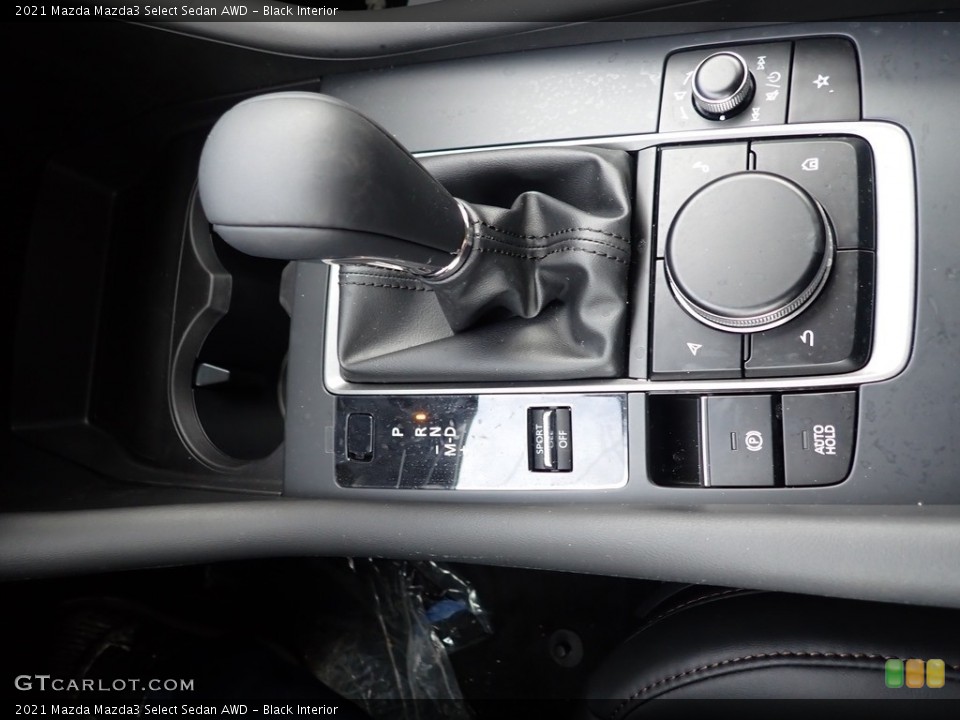 Black Interior Transmission for the 2021 Mazda Mazda3 Select Sedan AWD #140650945