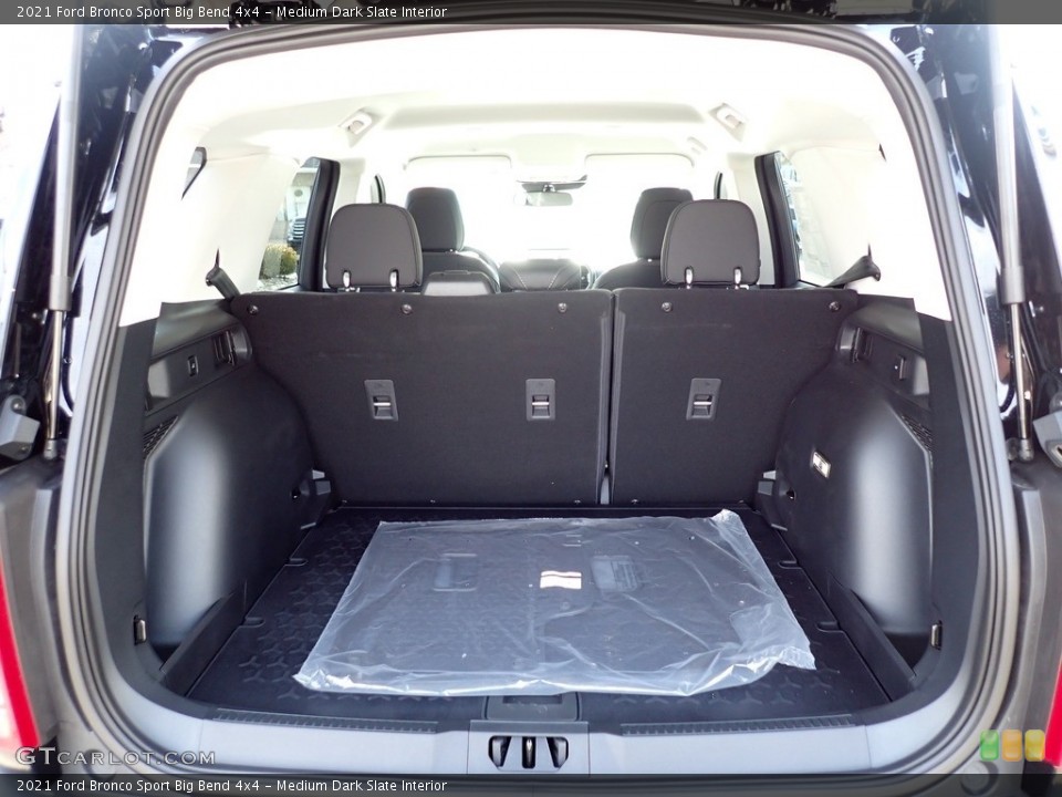 Medium Dark Slate Interior Trunk for the 2021 Ford Bronco Sport Big Bend 4x4 #140651485