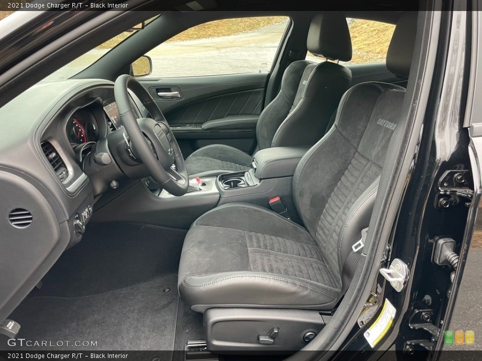 Black Interior Front Seat for the 2021 Dodge Charger R/T #140652891