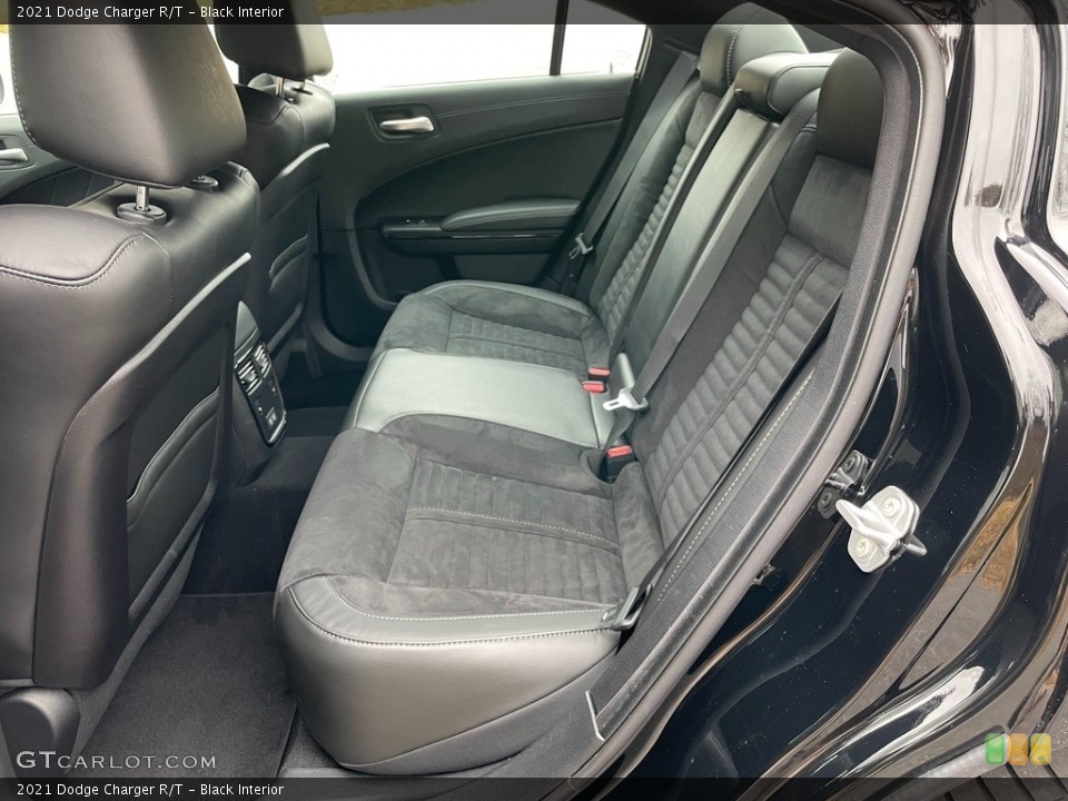 Black Interior Rear Seat for the 2021 Dodge Charger R/T #140652961