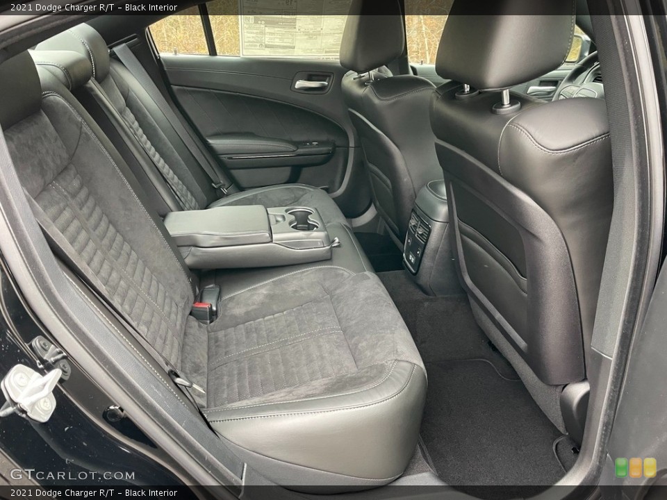 Black Interior Rear Seat for the 2021 Dodge Charger R/T #140653042