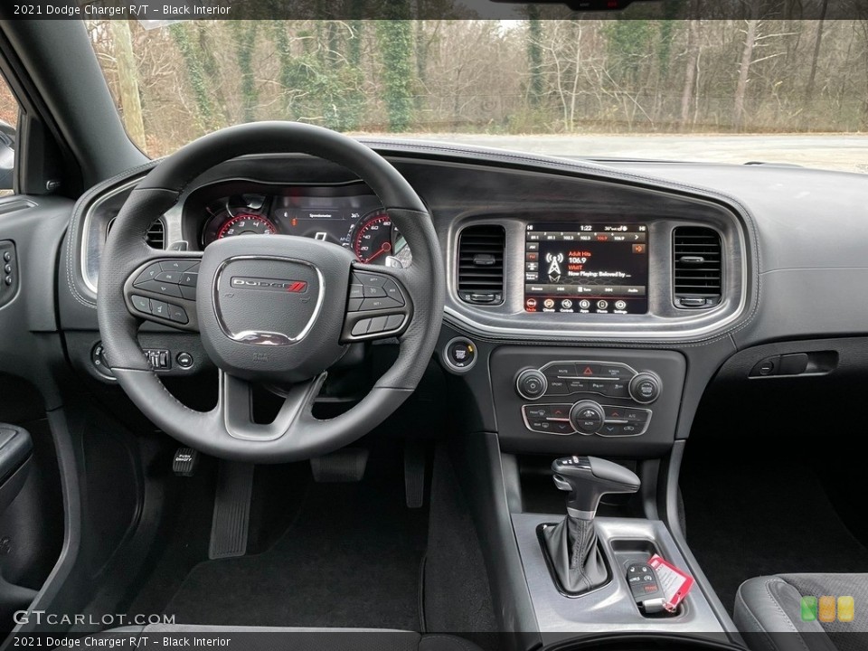 Black Interior Dashboard for the 2021 Dodge Charger R/T #140653089