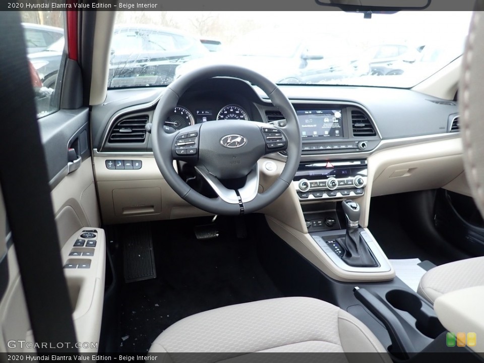 Beige Interior Photo for the 2020 Hyundai Elantra Value Edition #140654821