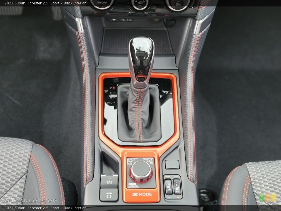 Black Interior Transmission for the 2021 Subaru Forester 2.5i Sport #140655052