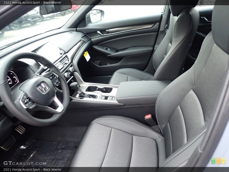 Black Interior Front Seat for the 2021 Honda Accord Sport #140655430