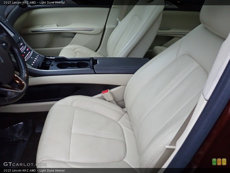 Light Dune Interior Front Seat for the 2015 Lincoln MKZ AWD #140655499