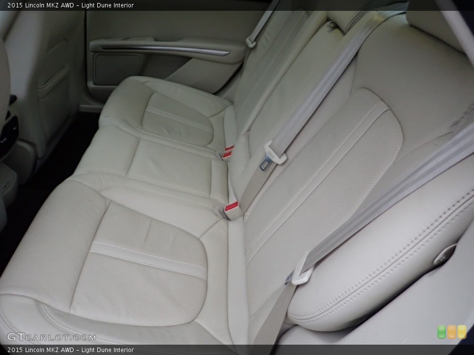 Light Dune Interior Rear Seat for the 2015 Lincoln MKZ AWD #140655520
