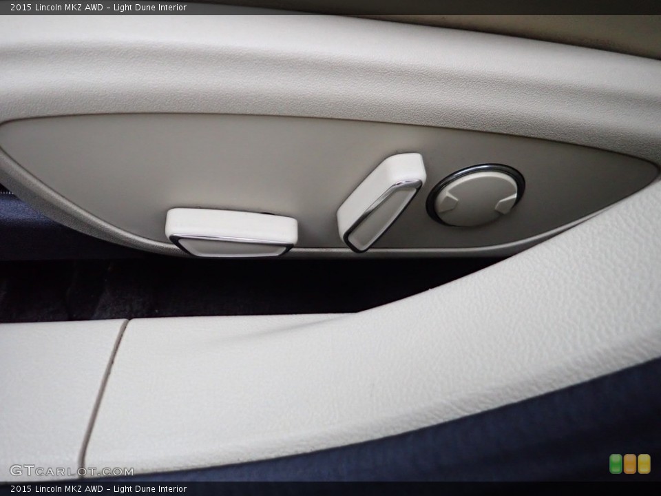 Light Dune Interior Front Seat for the 2015 Lincoln MKZ AWD #140655583