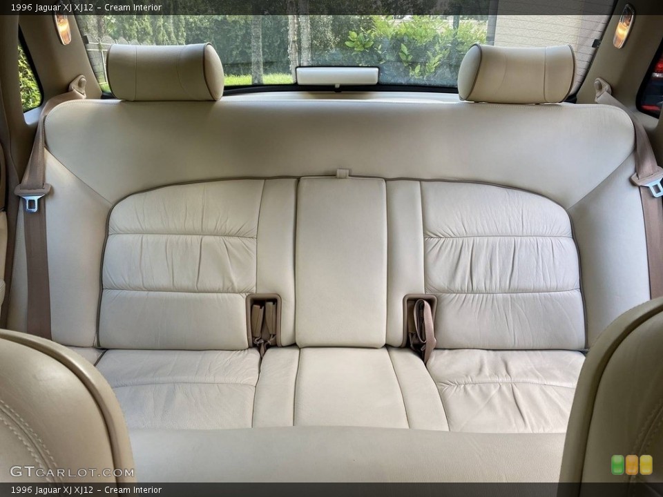 Cream Interior Rear Seat for the 1996 Jaguar XJ XJ12 #140655598