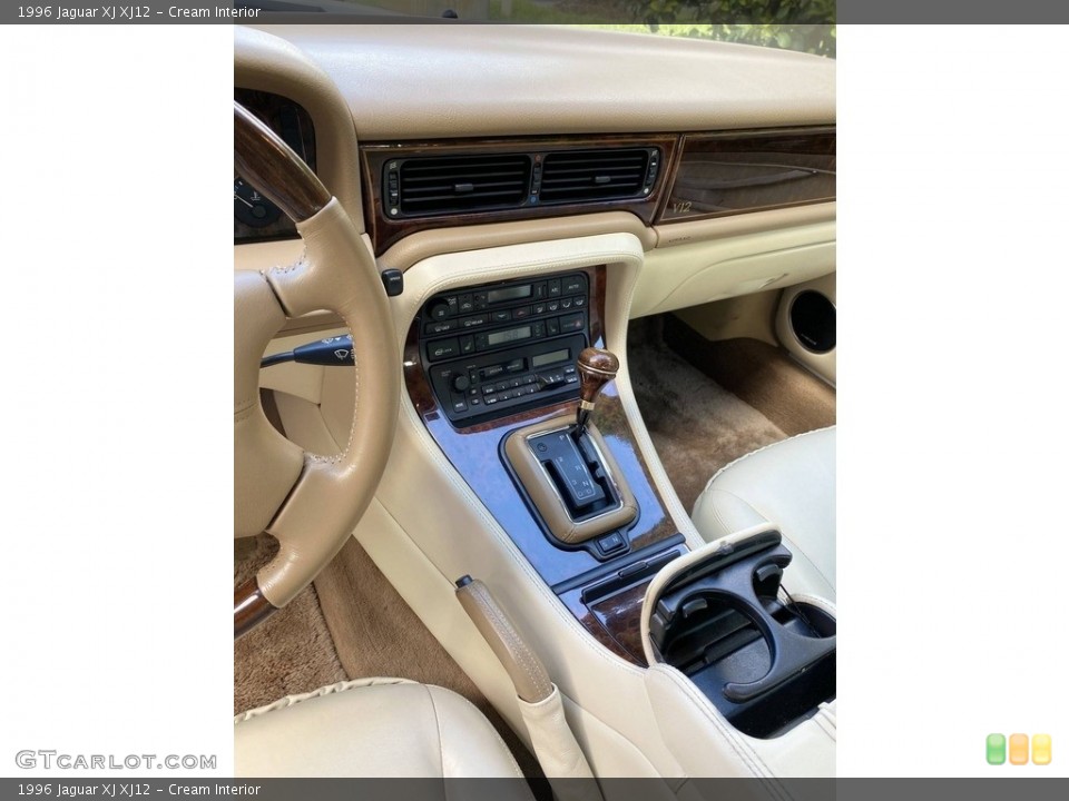 Cream Interior Controls for the 1996 Jaguar XJ XJ12 #140655616
