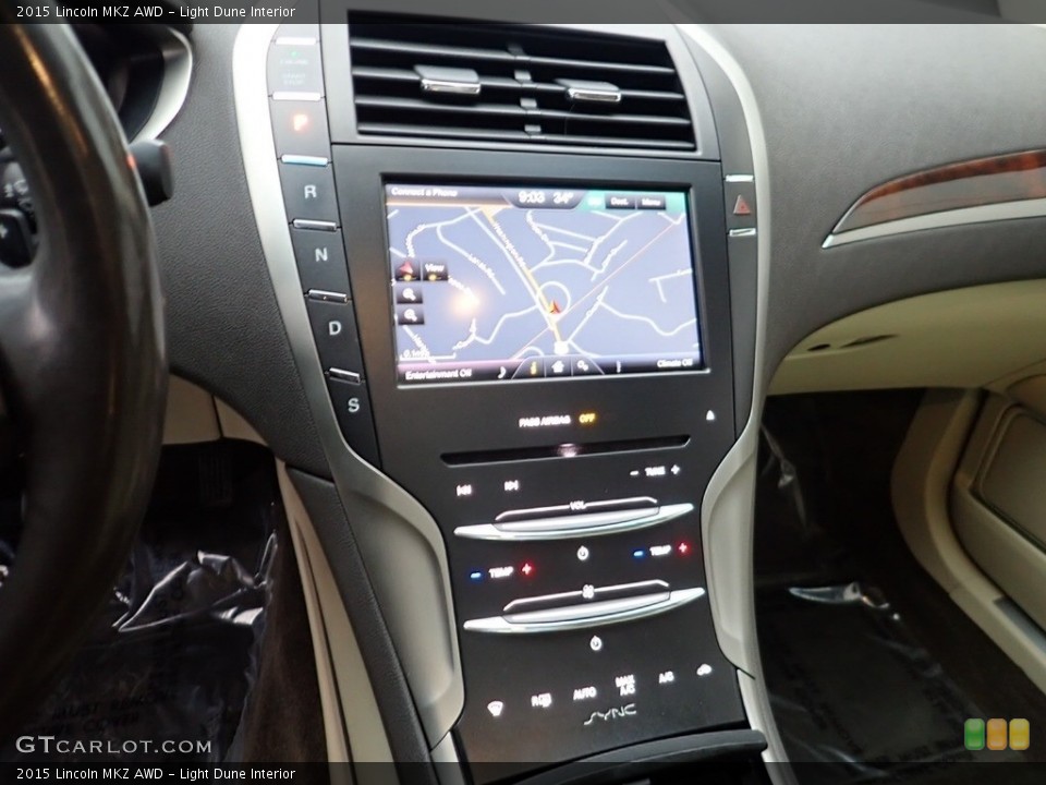 Light Dune Interior Controls for the 2015 Lincoln MKZ AWD #140655640