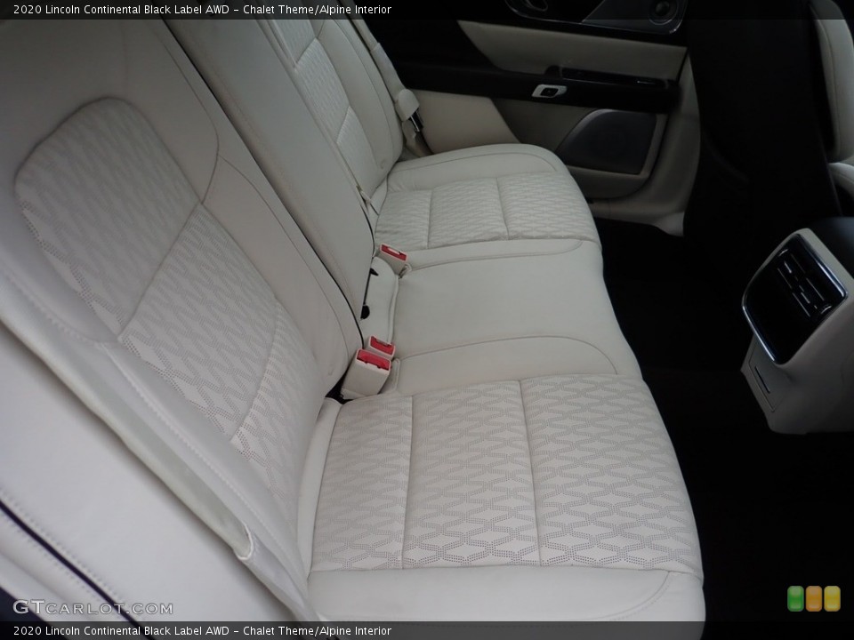 Chalet Theme/Alpine Interior Rear Seat for the 2020 Lincoln Continental Black Label AWD #140656071