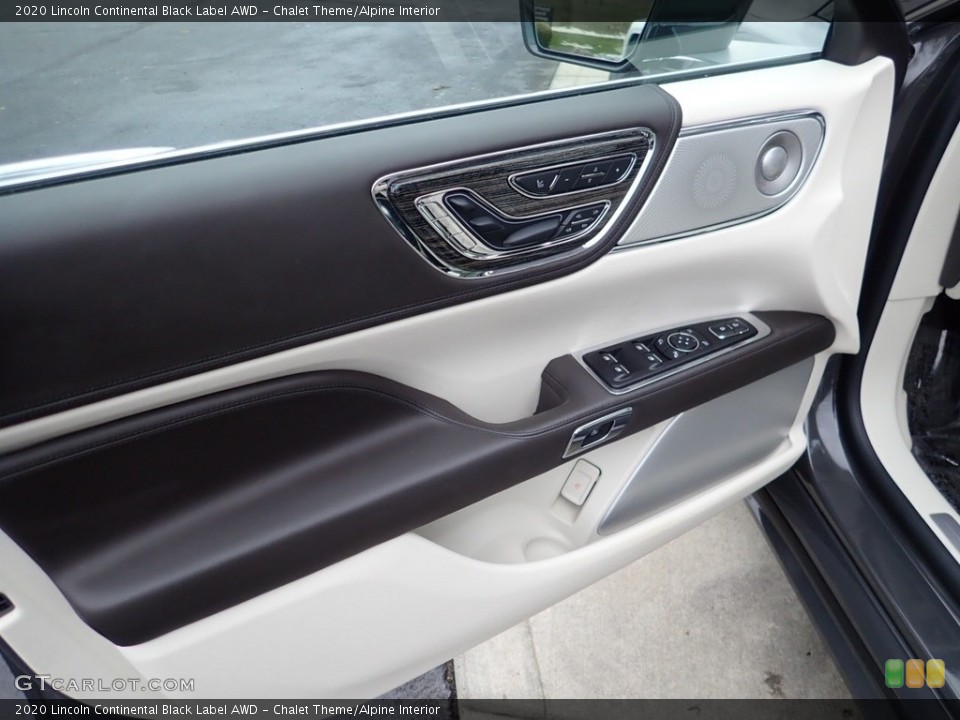 Chalet Theme/Alpine Interior Door Panel for the 2020 Lincoln Continental Black Label AWD #140656151