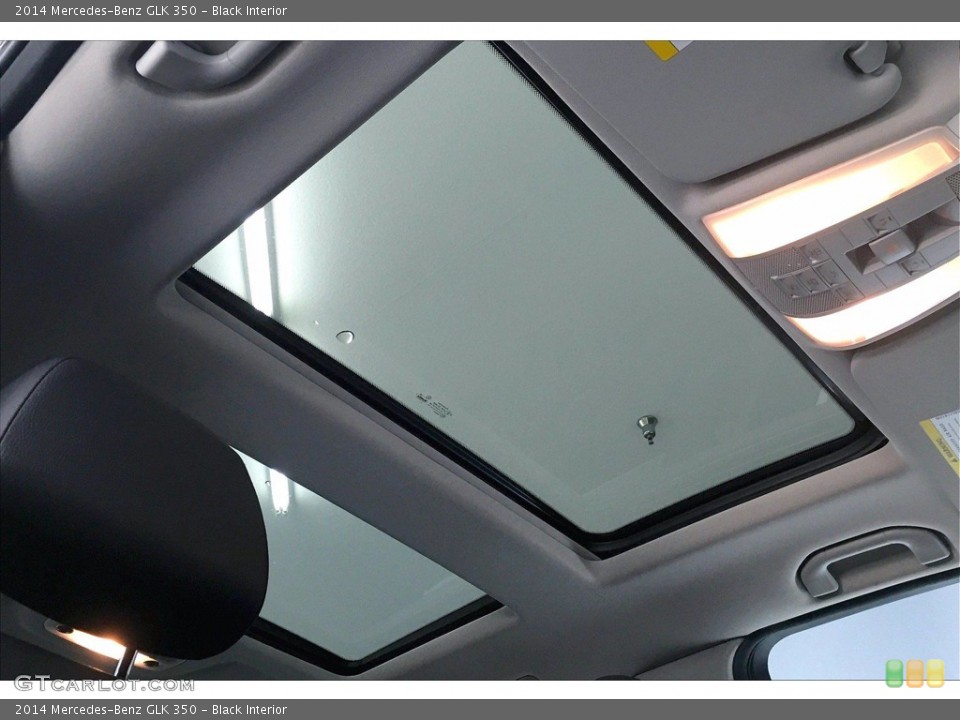 Black Interior Sunroof for the 2014 Mercedes-Benz GLK 350 #140656570