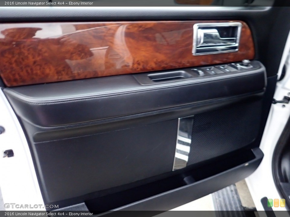 Ebony Interior Door Panel for the 2016 Lincoln Navigator Select 4x4 #140656777