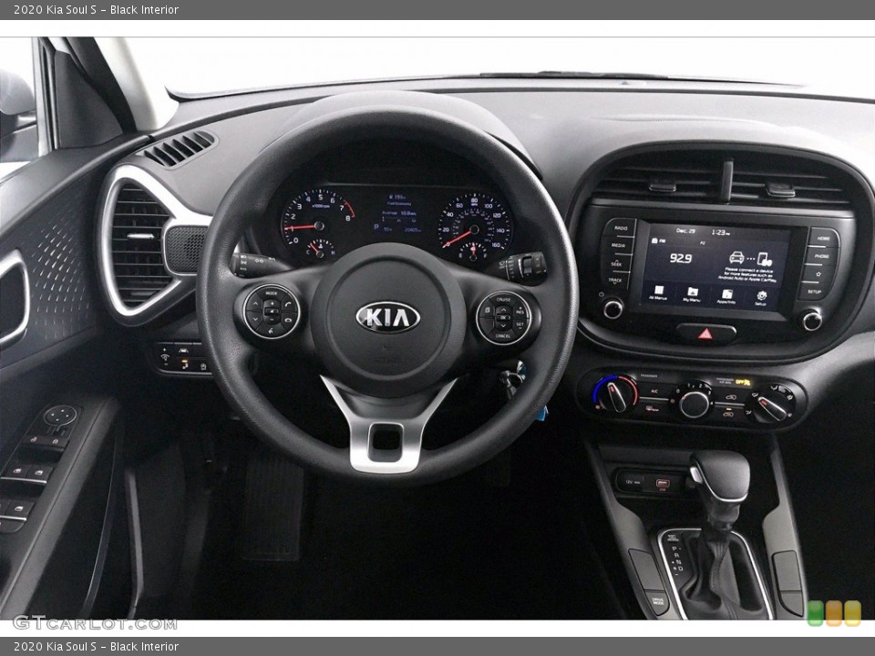 Black Interior Dashboard for the 2020 Kia Soul S #140656810