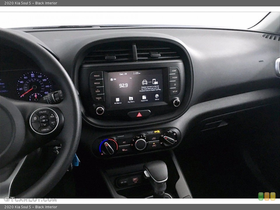 Black Interior Dashboard for the 2020 Kia Soul S #140656837