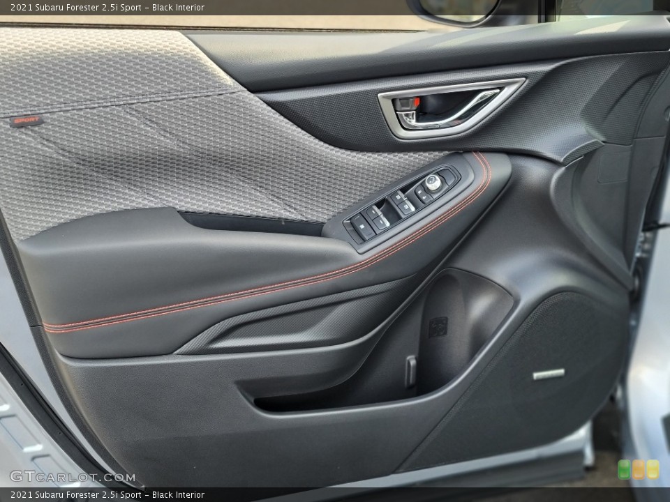 Black Interior Door Panel for the 2021 Subaru Forester 2.5i Sport #140656984