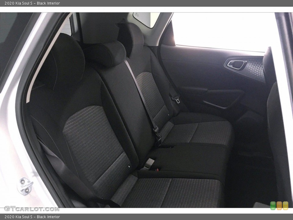 Black Interior Rear Seat for the 2020 Kia Soul S #140657371