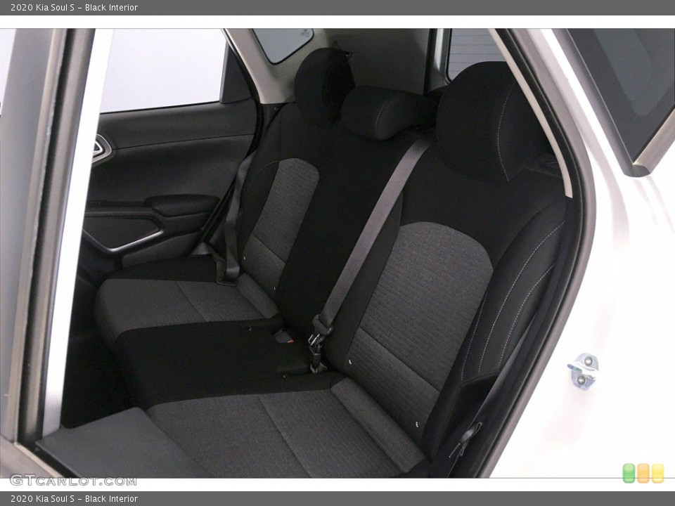 Black Interior Rear Seat for the 2020 Kia Soul S #140657390
