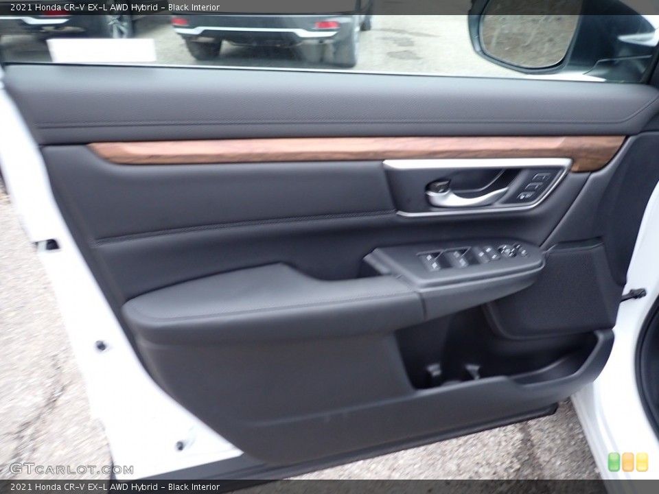 Black Interior Door Panel for the 2021 Honda CR-V EX-L AWD Hybrid #140657590