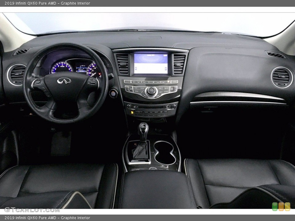Graphite Interior Photo for the 2019 Infiniti QX60 Pure AWD #140658685
