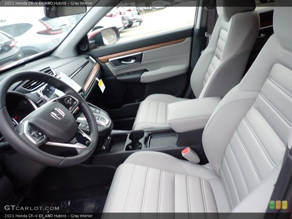 Gray Interior Front Seat for the 2021 Honda CR-V EX AWD Hybrid #140658742