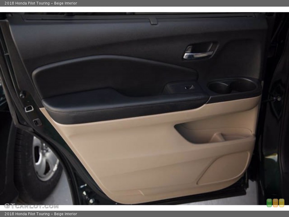 Beige Interior Door Panel for the 2018 Honda Pilot Touring #140660527