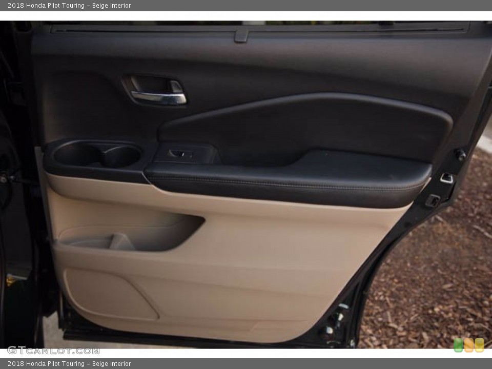 Beige Interior Door Panel for the 2018 Honda Pilot Touring #140660536