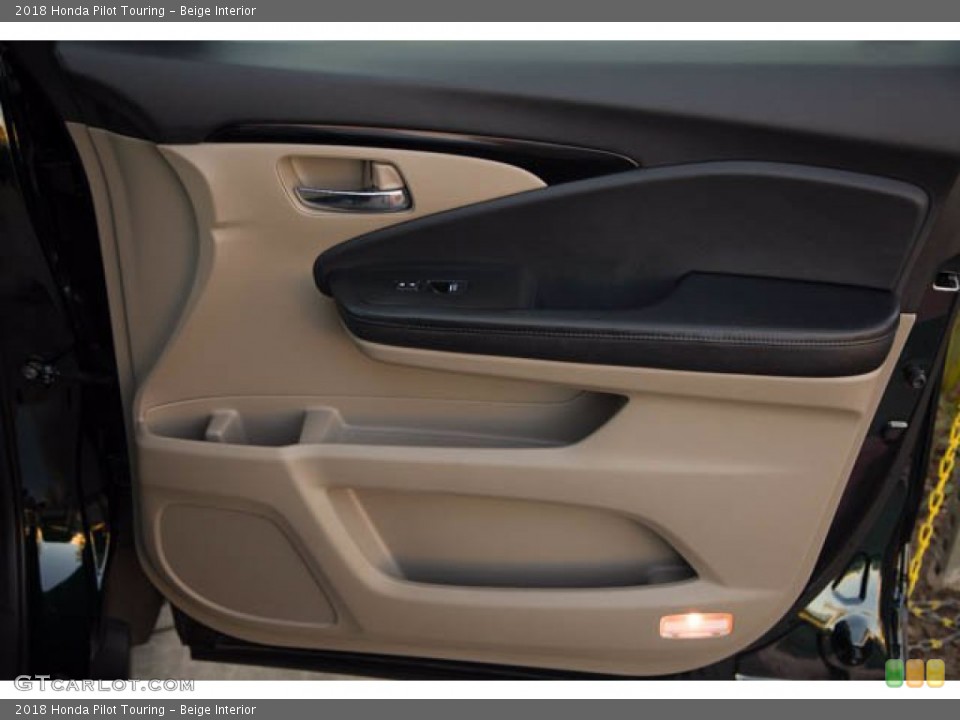 Beige Interior Door Panel for the 2018 Honda Pilot Touring #140660551