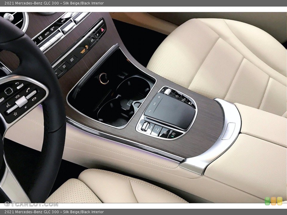 Silk Beige/Black Interior Controls for the 2021 Mercedes-Benz GLC 300 #140662591