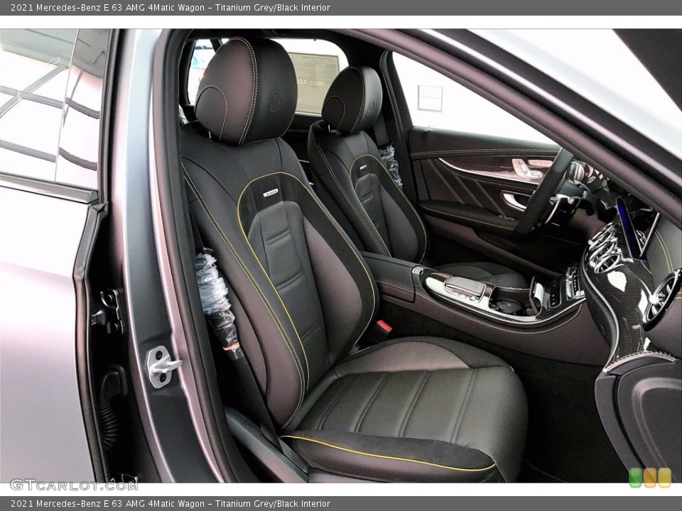 Titanium Grey/Black 2021 Mercedes-Benz E Interiors