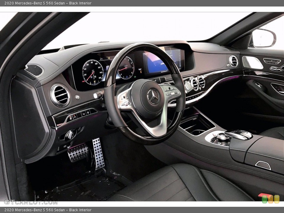 Black Interior Photo for the 2020 Mercedes-Benz S 560 Sedan #140663581