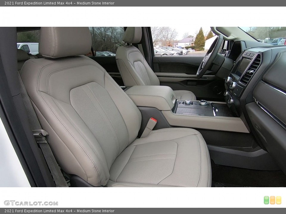 Medium Stone 2021 Ford Expedition Interiors