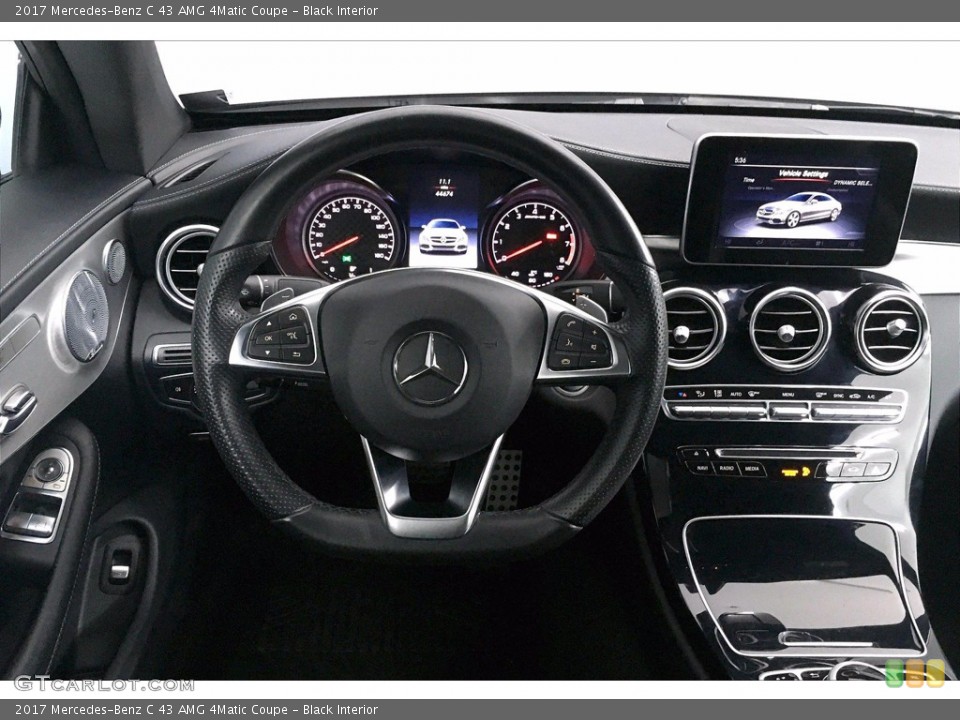 Black Interior Dashboard for the 2017 Mercedes-Benz C 43 AMG 4Matic Coupe #140670246