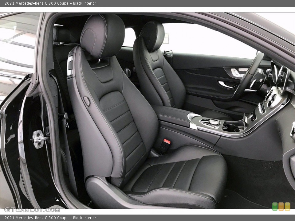 Black Interior Front Seat for the 2021 Mercedes-Benz C 300 Coupe #140671037