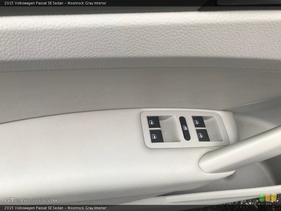 Moonrock Gray Interior Door Panel for the 2015 Volkswagen Passat SE Sedan #140676714