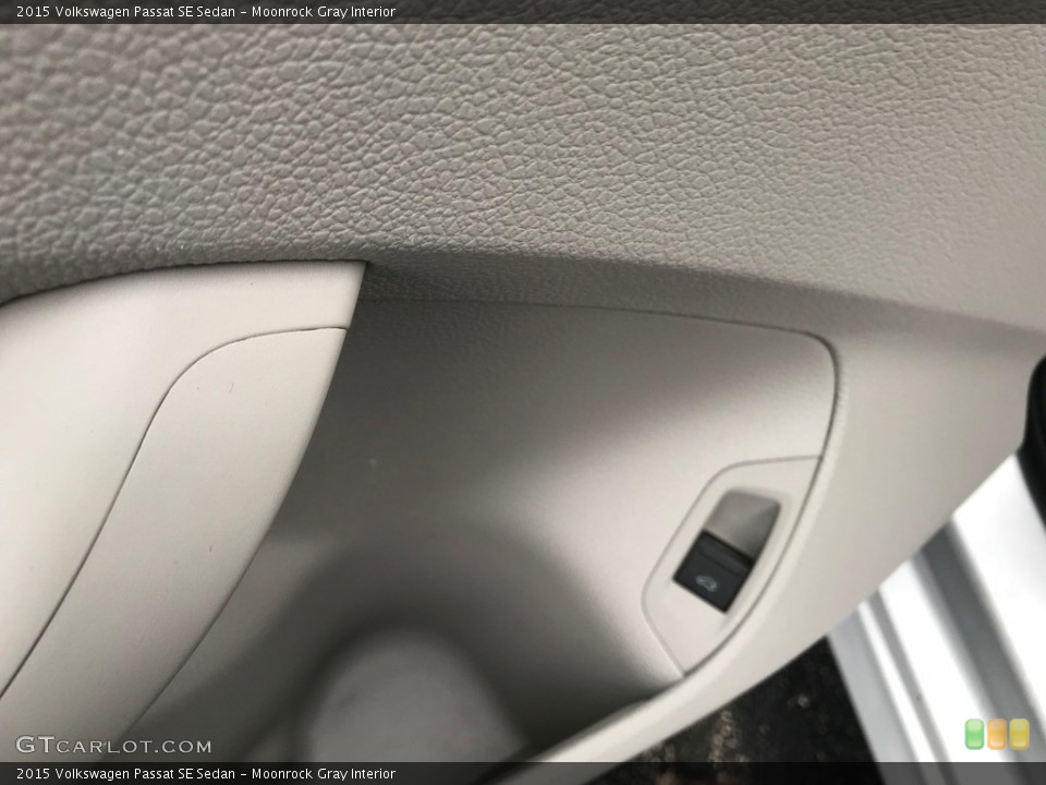 Moonrock Gray Interior Door Panel for the 2015 Volkswagen Passat SE Sedan #140676732