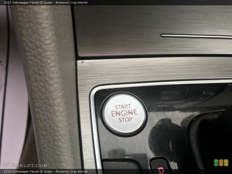 Moonrock Gray Interior Controls for the 2015 Volkswagen Passat SE Sedan #140677005