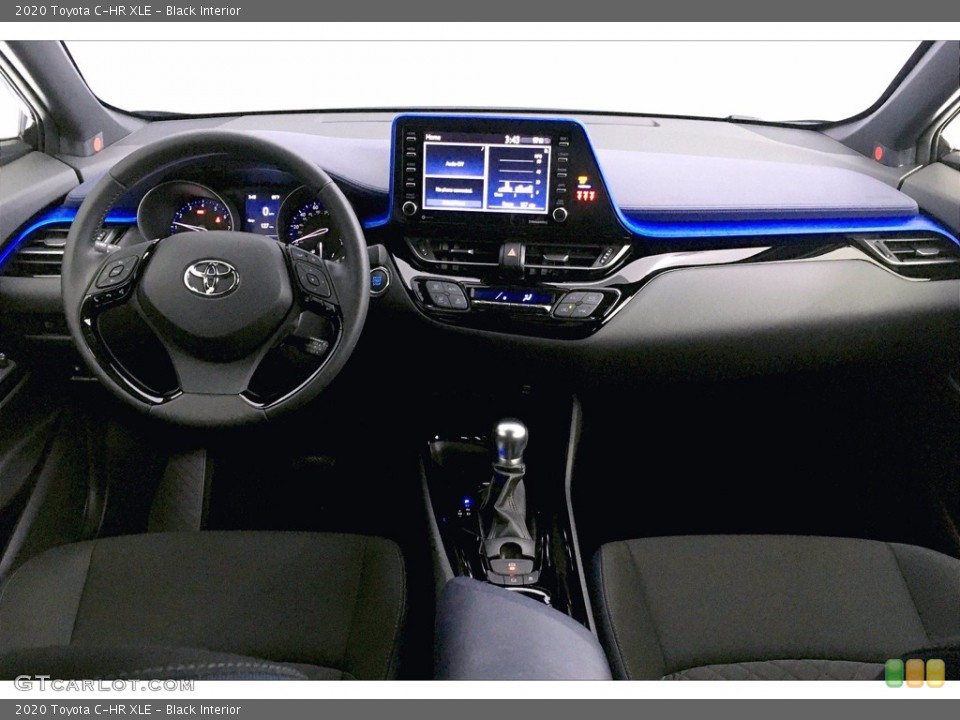 Black Interior Dashboard for the 2020 Toyota C-HR XLE #140678769