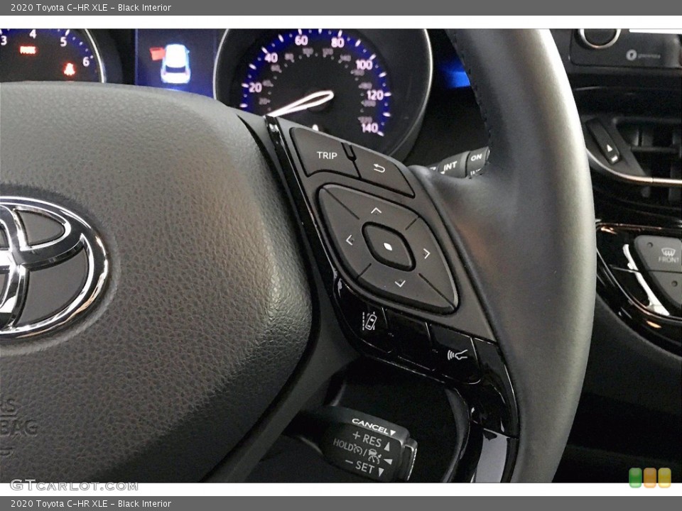 Black Interior Steering Wheel for the 2020 Toyota C-HR XLE #140678862