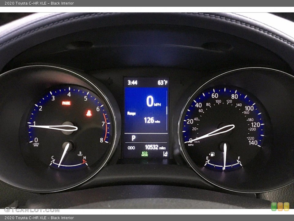 Black Interior Gauges for the 2020 Toyota C-HR XLE #140678886