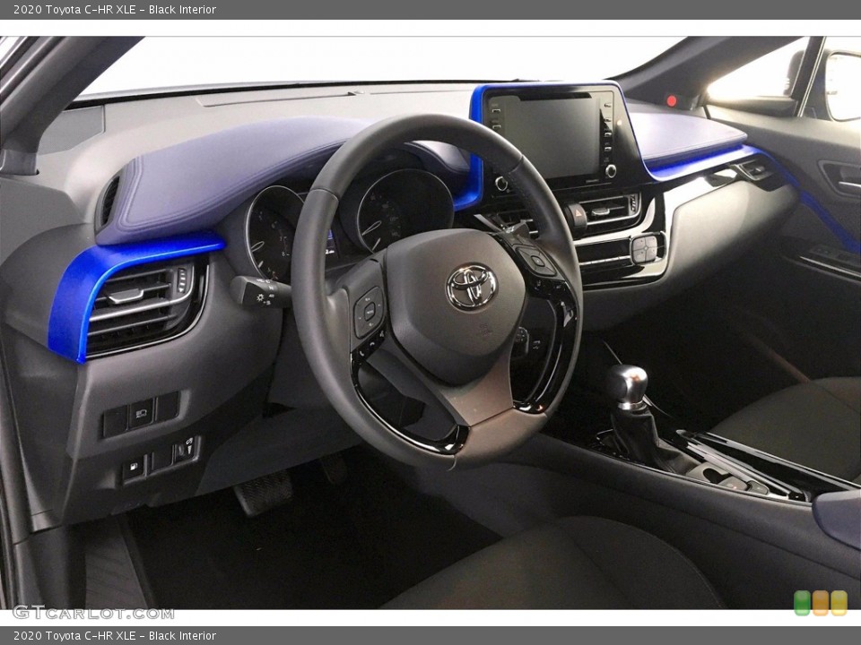 Black Interior Dashboard for the 2020 Toyota C-HR XLE #140678912