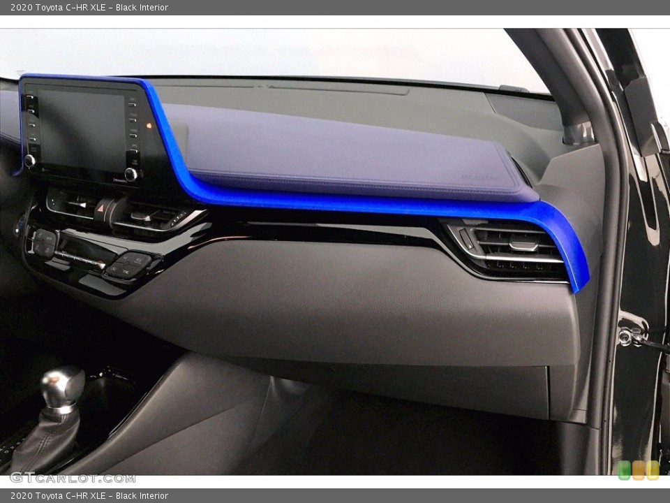Black Interior Dashboard for the 2020 Toyota C-HR XLE #140678943