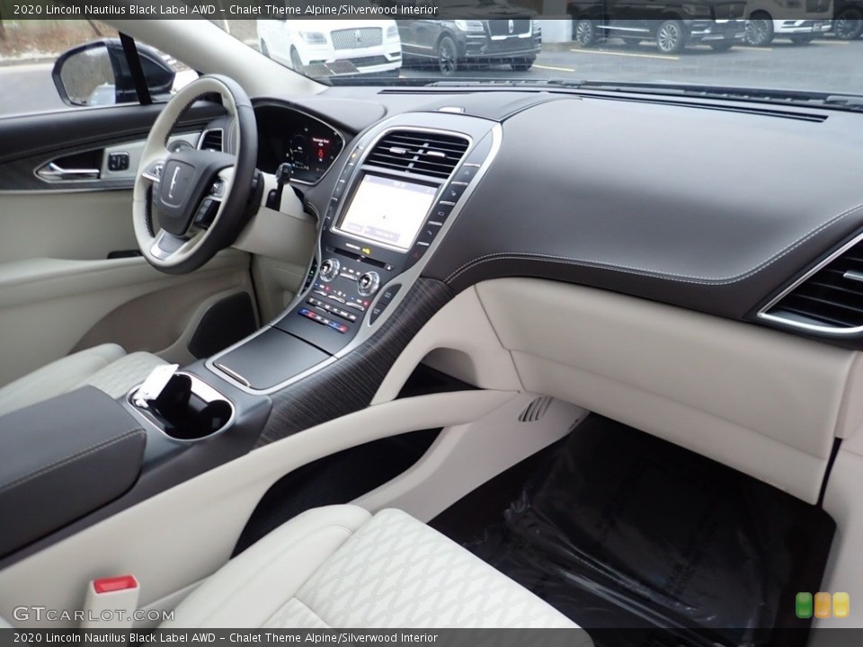 Chalet Theme Alpine/Silverwood Interior Dashboard for the 2020 Lincoln Nautilus Black Label AWD #140680254