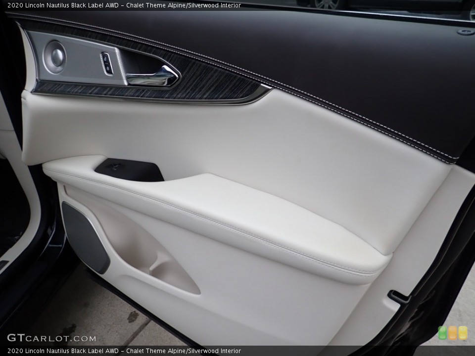 Chalet Theme Alpine/Silverwood Interior Door Panel for the 2020 Lincoln Nautilus Black Label AWD #140680275