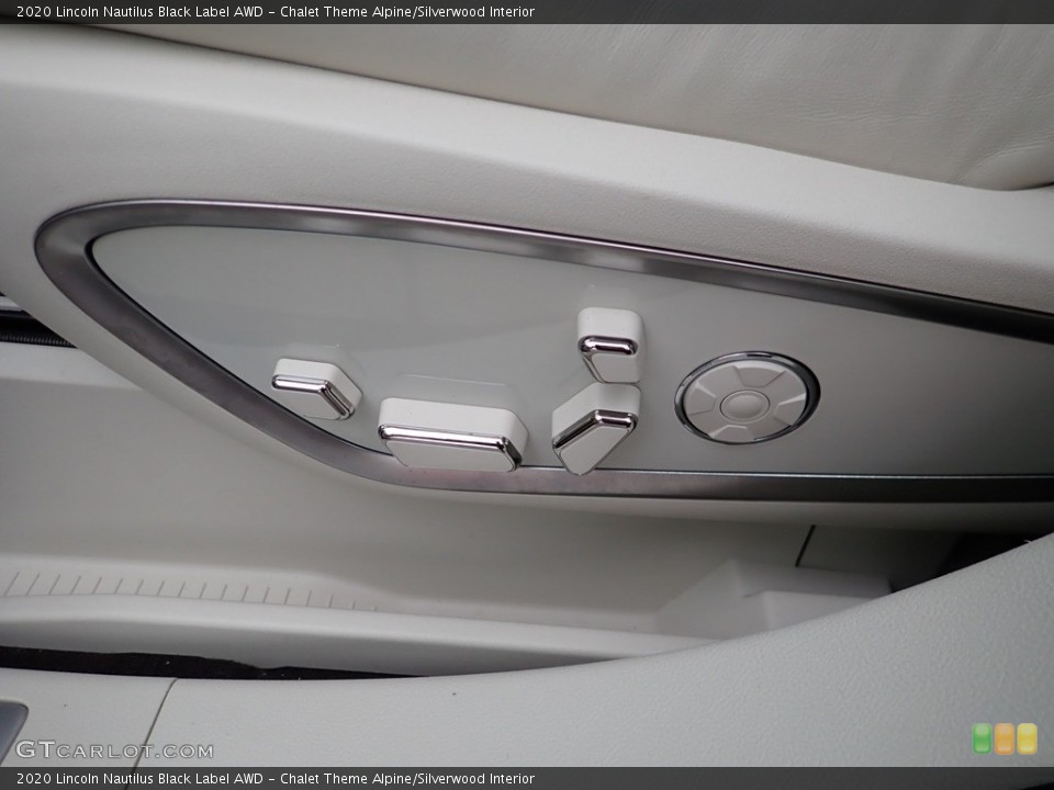 Chalet Theme Alpine/Silverwood Interior Controls for the 2020 Lincoln Nautilus Black Label AWD #140680386