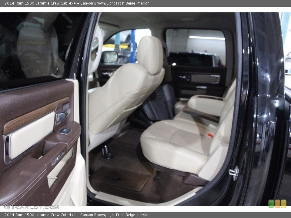 Canyon Brown/Light Frost Beige Interior Rear Seat for the 2014 Ram 1500 Laramie Crew Cab 4x4 #140685549