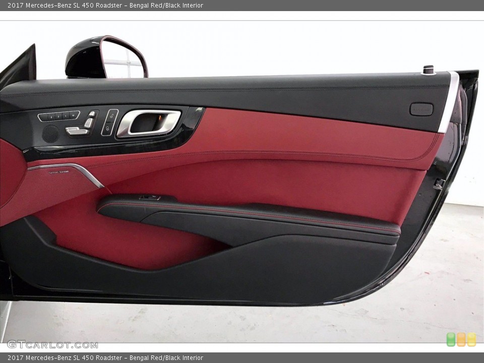 Bengal Red/Black Interior Door Panel for the 2017 Mercedes-Benz SL 450 Roadster #140685582